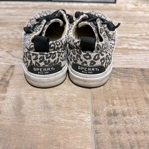Leopard Sperry top siders